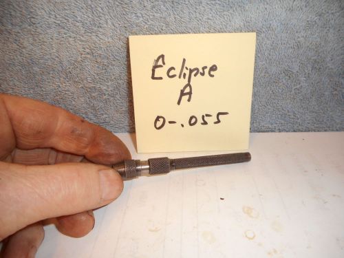 Machinists 2/13  eclipse (hi end uk) pin vise size a for sale