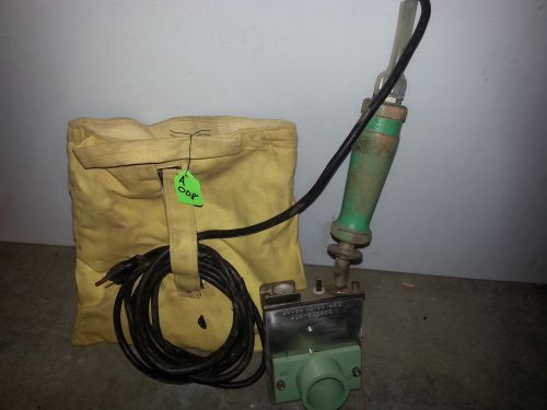 McElroy Pipe Fusion  Plastic Welder Heating Iron  1 1/4&#034;  heater (Item #A008)