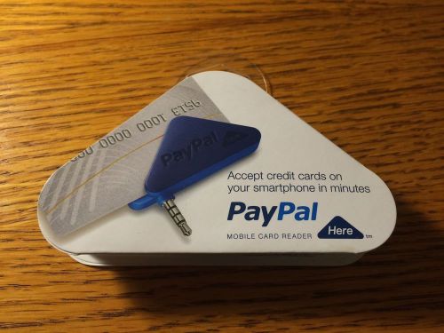 Open Box Paypal Here Mobile Card Reader