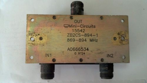 Mini-Ciarcuits ZB2CS-894-1 Power Splitter 2 Way 869-894 MHz