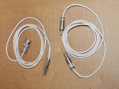 Bruel &amp; Kjaer sound level meter 2204 cables BNC and RCA termination