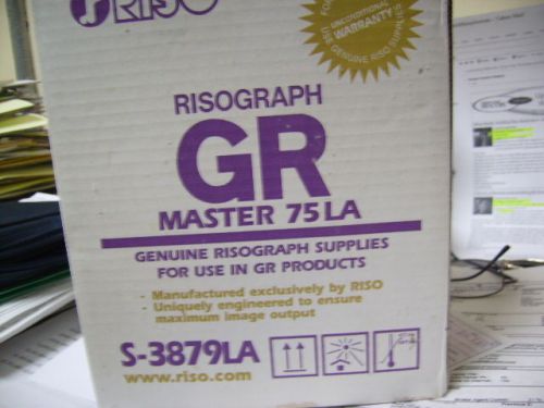 RISOGRAPH GR MASTER 75LA/S-3879LA 2 rolls