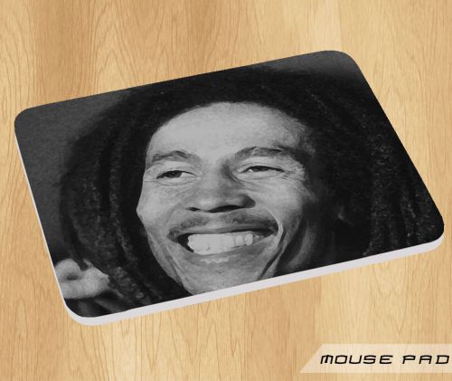 Bob Marley On Mousepad Gaming Design Anti Slip For Optical Laser Mouse