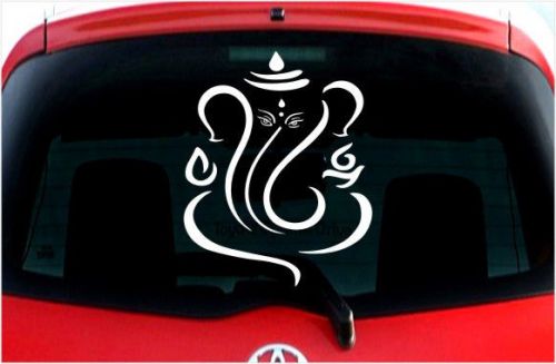 Ganesh God Hindu Religious Funny Car Vinyl Sticker Decal Truck Bumper Laptop-38