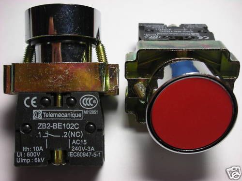 12,Telemecanique ZB2-BE102 Emergency Stop N/C Switch