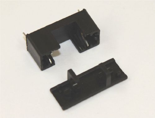 2 pcs,  5mm x 20mm Fuse Holder &amp; Insert Cap, PCB mounting