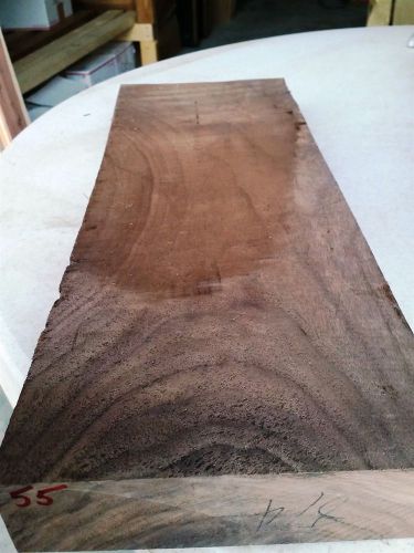 Thick 8/4 black walnut board 22 x 7.85 x 2in. wood lumber (sku:#l-55) for sale