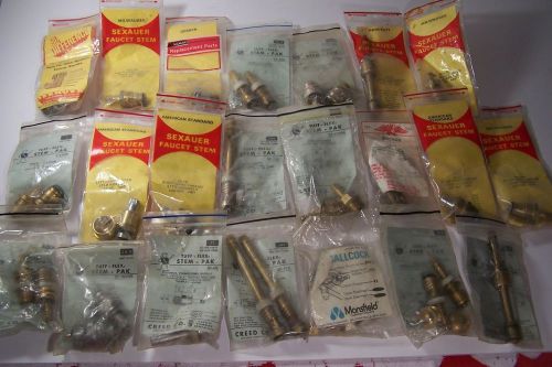 Plumbing Lot  of 22 Replacement Parts - Sexauer Tuff Flex Mansfield