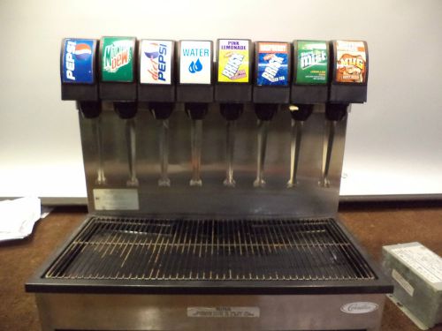 CORNELIUS 8 FAUCET SODA FOUNTAIN DISPENSER COKE PEPSI RESTAURANT DELI BAR