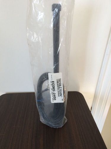 Mobile mark wifi antenna ecom5-2400 n-male mag mount black antenna 2.4 ghz new for sale