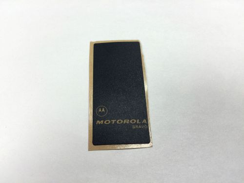 Motorola BRAVO Replacement Front Label Model 3305008L01 *OEM*