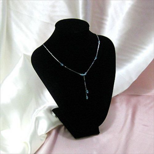 6&#034; Black Velvet Necklace Jewelry Display Choker Bust