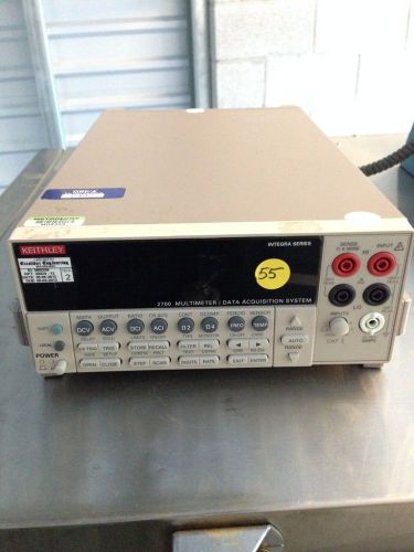 KEITHLEY 2700 MULTIMETER/ DATA ACQUISITION SYSTEM INTEGRA SERIES