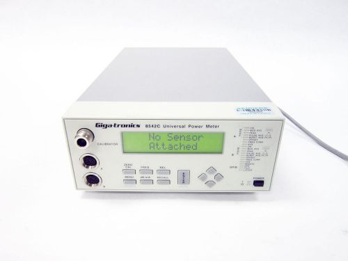 Gigatronics 8542c  dual input universal power meter giga-tronics 8542 c for sale