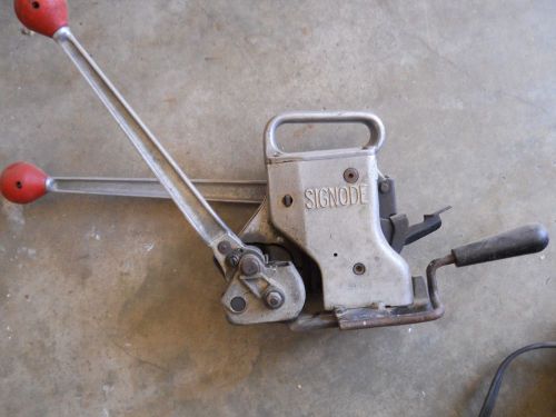 signode model am 34 strapping machine 3/4&#034;