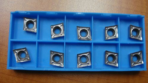 10 Pcs/Box Carbide Inserts for Aluminum x 0.015&#039;&#039; CCGT09T304, #AKH01x10