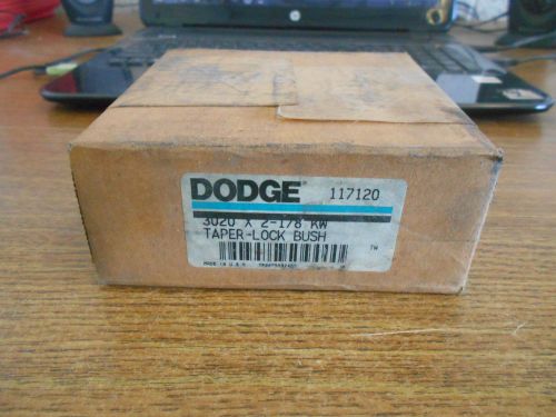 NEW DODGE TAPER LOCK BUSHING 3020 X 2-1/8 KW 117120