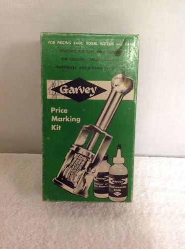 Vintage Garvey Price Marking Kit in Original Box