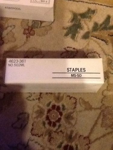 Konica Minolta MS-5D NO.502KM Staples -3 Cartridges KQFR 4623-361
