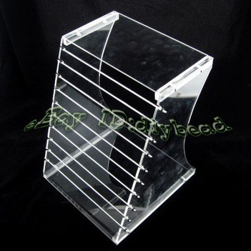 6x 120297 Hotsale Charms Beads Revolving Acrylic Display Stand