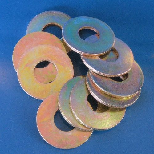 Flat washers sae grade 8 zy uss 5/8&#034; 5pc for sale