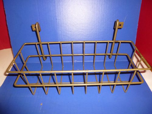 WIRE WALL BASKET GOLD NEW