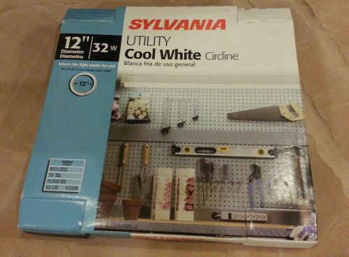 Sylvania fc12t9/cw/rp 12&#034; 32w cool white circline bulb new for sale