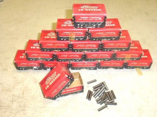 LOT of 400 VR/WESSON CARBIDE BLANKS SR-77 2A5 / 6.5 lbs. Net Wt., SCRAP OR USE!