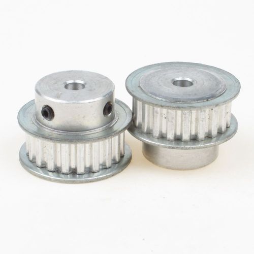 2pcs xl aluminum timing belt pulley 20 teeth 6.35mm laser engraving equipment for sale