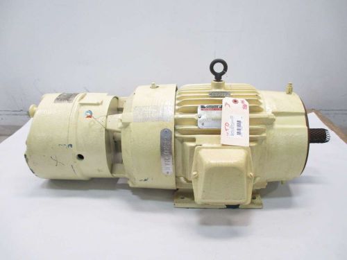 RELIANCE 1YAB87232A6 WITH STEARNS BRAKE 460V 1765 RPM 213TC 3PH MOTOR D408873