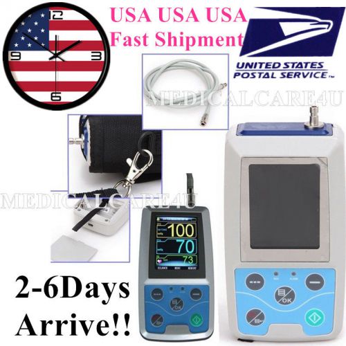 Usa shipment fda 24hours ambulatory blood pressure monitor+usb software,abpm50 for sale