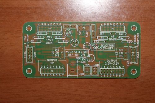 Power Supply &amp; Voltage Level Translator Board AVR Arduino - 74LVC245 - AlphaBrd