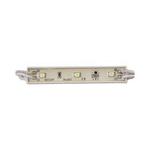 74mm*12mm waterproof led module(smd 3528,3leds,white light) 100pcs/lot for sale