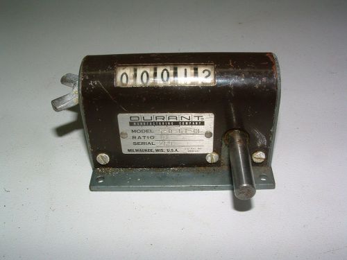 DURANT EATON CORP REVOLUTION COUNTER 5-D 6 1 CL #269 SERIAL