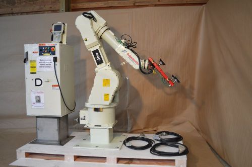 Kawasaki  fs030l e industrial robot with d+ controller and teach pendant for sale
