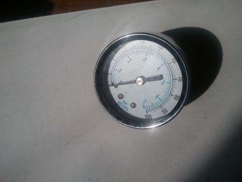 700 bar kpa. 100 psi pressure gauge 1/4&#034; npt