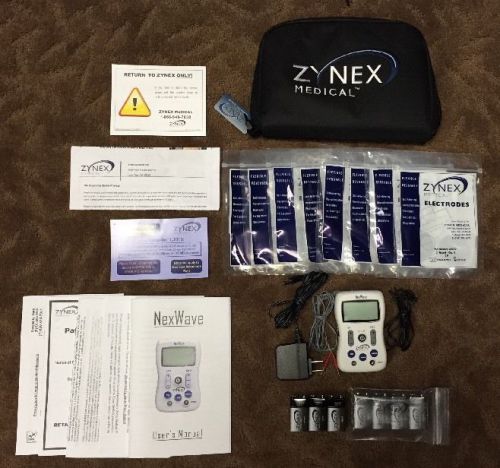 Zynex Medical NexWave TENS NMES IFC Unit Muscle Stimulation Electrotherapy