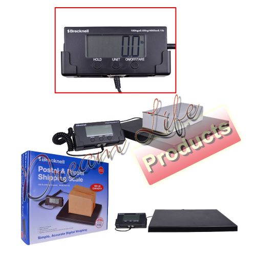 Brecknell PSS 400 Postal &amp; Parcel Shipping Scale 400 lbs capacity $50 Stamps.com