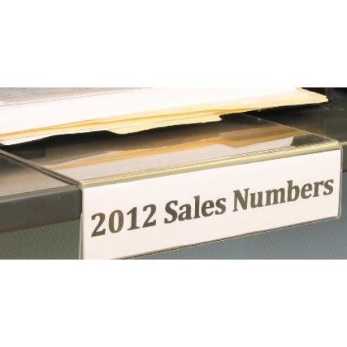 13031 - 10pk Frame, Shelf Label, Holders 8&#034; x 2&#034; Signage/Counters/Shelves/Recept