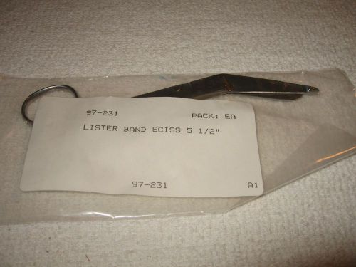 Sklar Instruments # 97-231 - 5-1/2&#034; Merit Lister Bandage Scissors