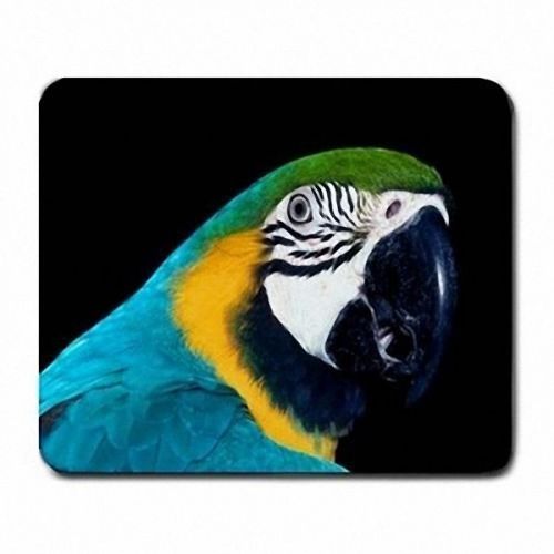New Macaw Parrot Tropical Bird Blue Yellow Mouse Pad Mats Mousepad Hot Gift
