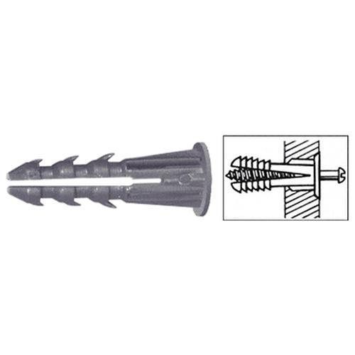Crl 3/16&#034; plastic screw anchor with shoulder - 100 each for sale