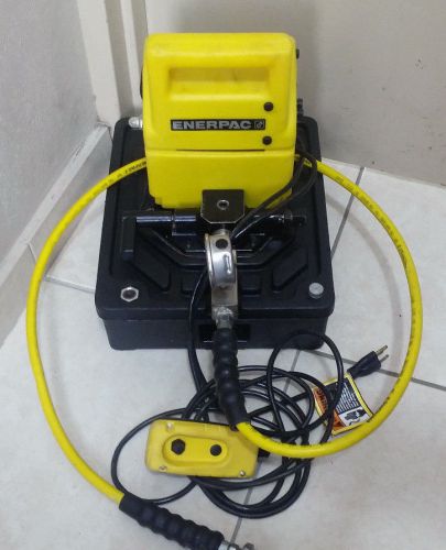 Enerpac hydraulic pump 110volt 10000psi
