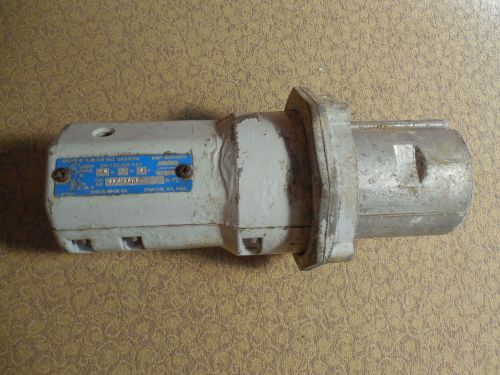 Arktite Plug for Hazardous Location M-72 250VDC/600VAC 60 Amp APJ-6485 Used