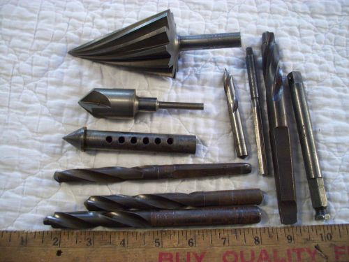 Assorted Boring Tools drill Bits and other Metal Working Parts Priced as Is