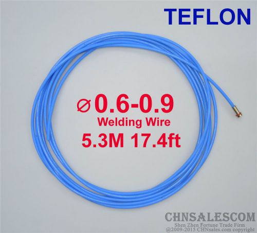 European style MIG MAG TEFLON Liner 0.6-0.9 Welding Wire Connectors 5.3M 17.4ft