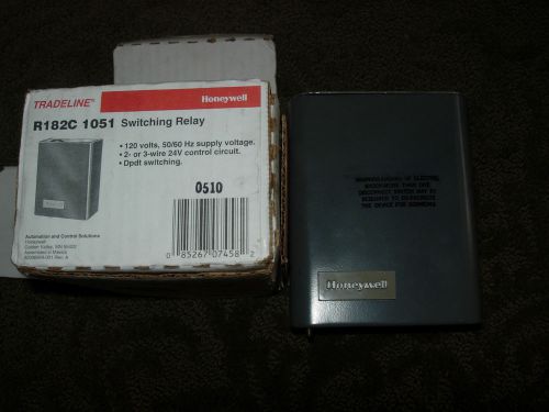 Honeywell tradeline switching relay r182c 1051 new in box for sale