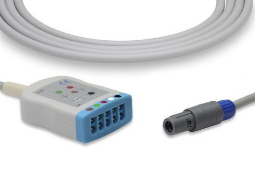 GE® Vivid i / q Compatible ECG Trunk Cable S2424549