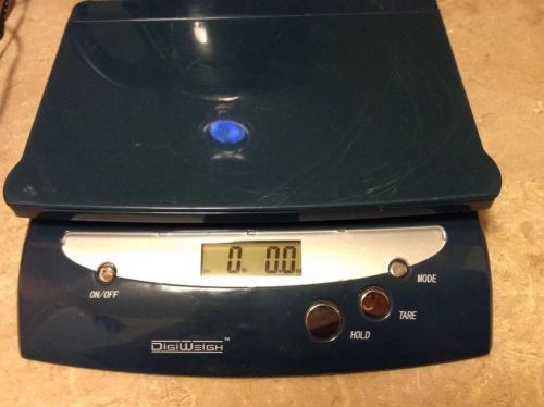 DigiWeigh Shipping Scale USPS 56# 6 X 8&#034; **A Must For All Ebay Sellers**