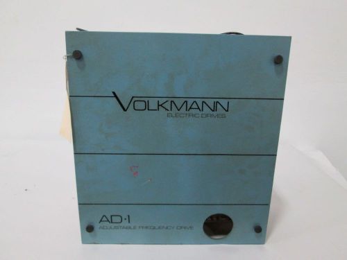 VOLKMANN AD-1-G1M130F AD-1 ADJUSTABLE FREQUENCY 0.5KVA AC MOTOR DRIVE D274899